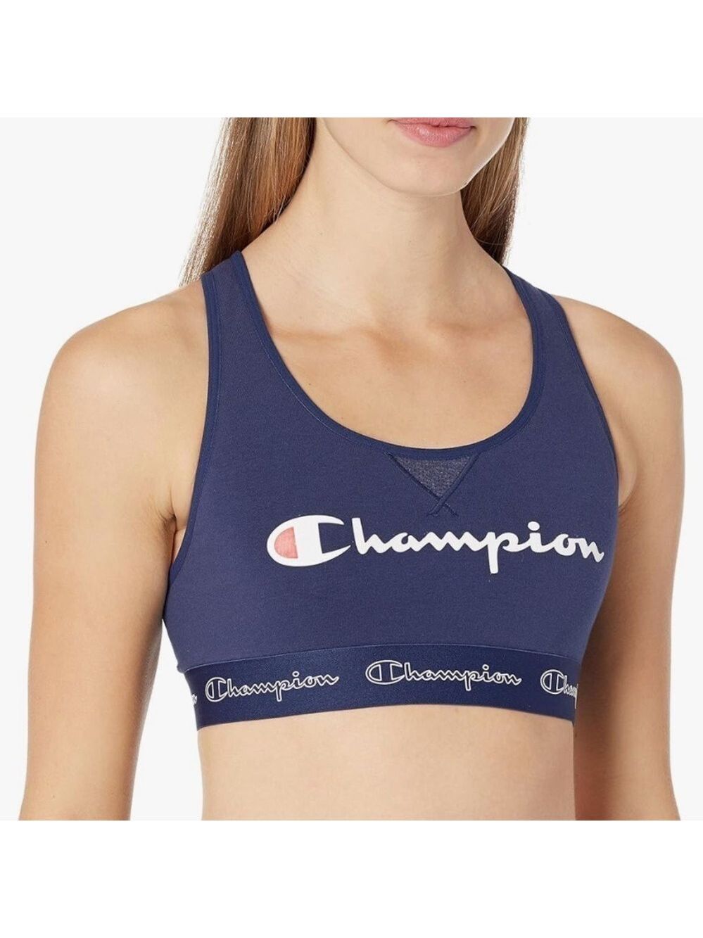 Champion Navy Sports Bra Authentic XS